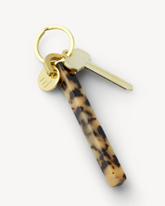 Bar Keychain- Blonde Tortoise