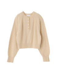 Henry Knit Pullover- Beige