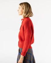 Nico Cardigan- Berry Red