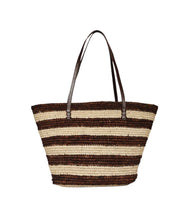 Bieno Tote- Brown Stripe