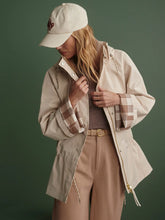Etta Short Rain Jacket-Birch