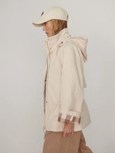 Etta Short Rain Jacket-Birch