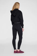 Dany Cropped Hoodie- Black
