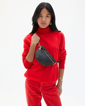 Petite Fanny- Woven Zig Zag- Black