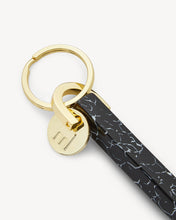 Bar Keychain- Black Marble