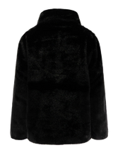 Duane St Jacket Faux Fur- Black