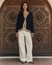 The Bowery Cardigan- Black