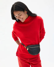 Petite Fanny- Woven Zig Zag- Black