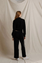 Claud Travel Track Pant- True Black