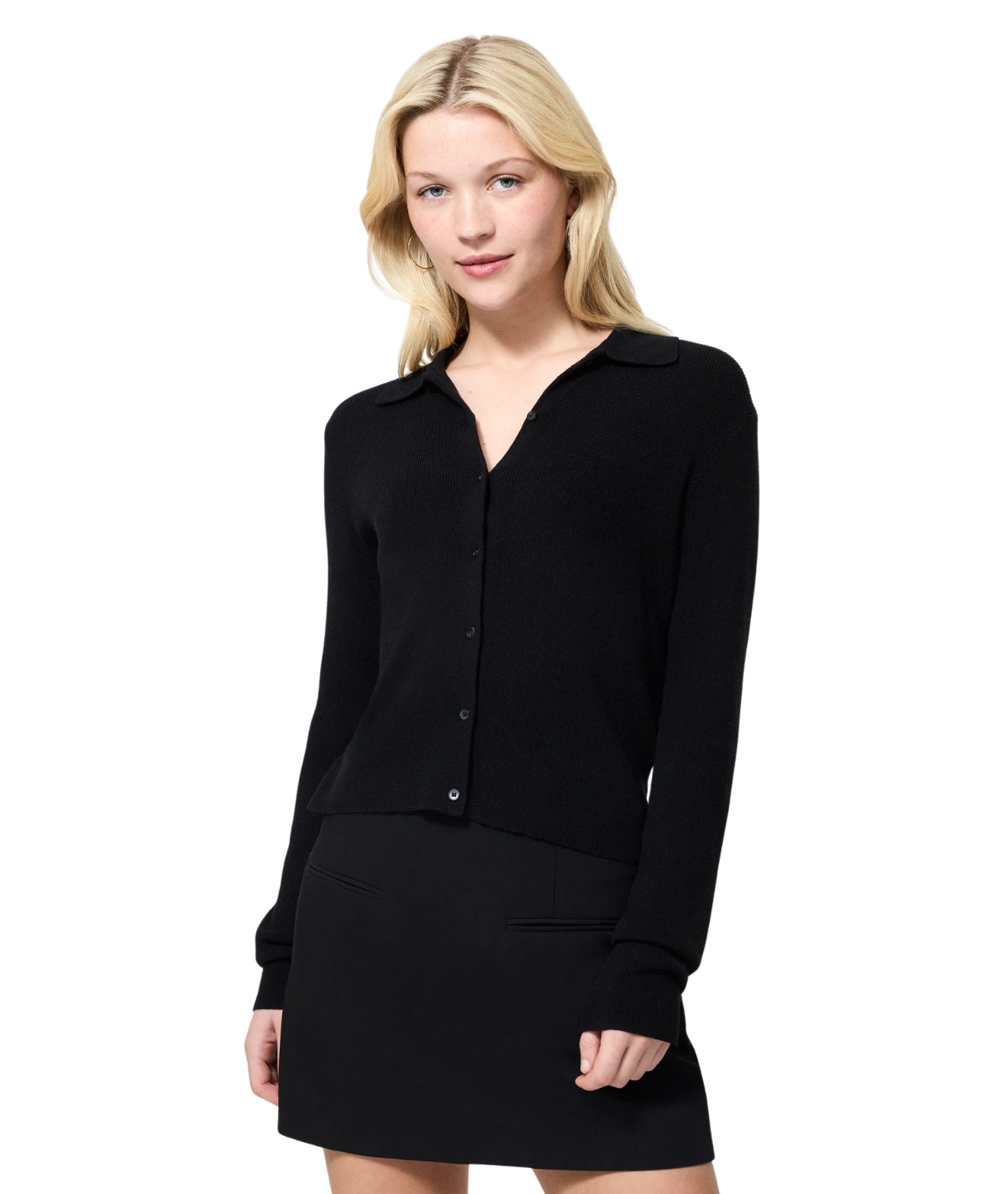 Cosysoft Button Down- Black