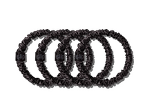 Back To Basics- Black Skinny Scrunchies