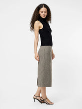 Turtleneck Tank Sweater- Black