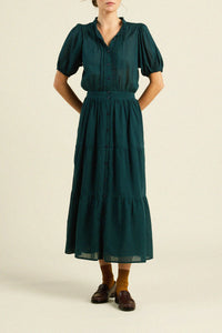 Blair Dress- Sea Pine Check