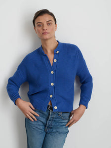 Nico Chunky Cardigan- Cosmic Blue