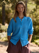 Pembroke Knit Cardigan- Azure Blue