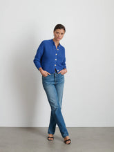 Nico Chunky Cardigan- Cosmic Blue