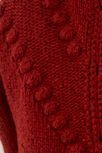 Bobble Sweater- Maroon
