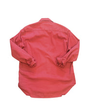 Eileen Relaxed Button-Up Shirt- Brick Desert Wash