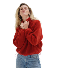 Bristol Sherpa Half Zip- Cayenne