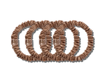 Back To Basics- Light Brown Skinny Scrunchies