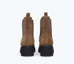 Brooke Boot- Brown Suede