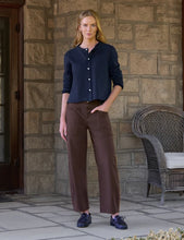Bray everyday Barrel Pant- Irish Coffee