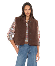Kensi Vest- Chocolate Brown