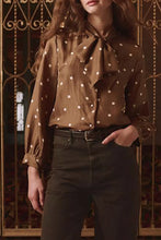 The Zenith Top- Copper Bubble Dot