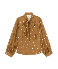 The Zenith Top- Copper Bubble Dot