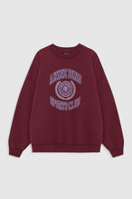 Miles Sweatshirt Collegiate- Burgundy