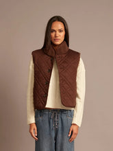 Kensi Vest- Chocolate Brown