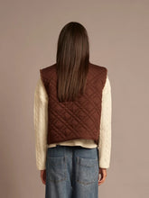 Kensi Vest- Chocolate Brown
