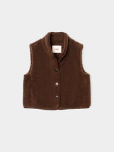Kensi Vest- Chocolate Brown