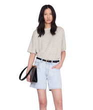 Cade Tee- Black Stripe