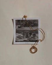 Callie Ring Pendant Necklace- Gold
