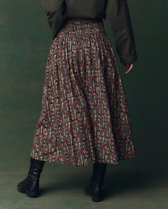 The Canary Skirt- Garland Print