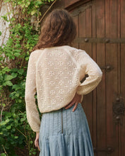 The Crochet Cardigan- Natural