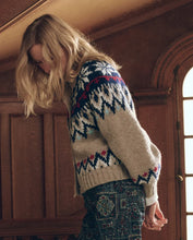 The Arctic Fairisle Cardigan- Snowflake