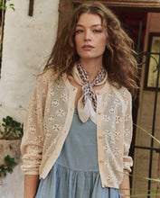 The Crochet Cardigan- Natural