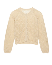 The Crochet Cardigan- Natural