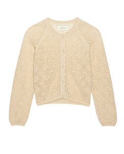The Crochet Cardigan- Natural
