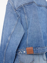 Quincy Denim Jacket- Cascade Blue