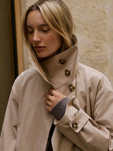 Celina Light Belted Jacket- Cornstalk