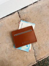 Nico Card Case- Caramel x Sienna Check