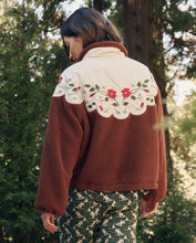 The Plush Wildflower Pullover- Chestnut