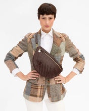 Grande Fanny Woven Zig Zag- Chocolate