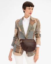Grande Fanny Woven Zig Zag- Chocolate