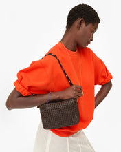 Midi Sac Rattan- Chocolate