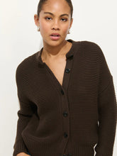 Nico Cardigan- Dark Chocolate