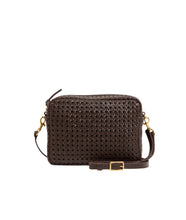 Midi Sac Rattan- Chocolate